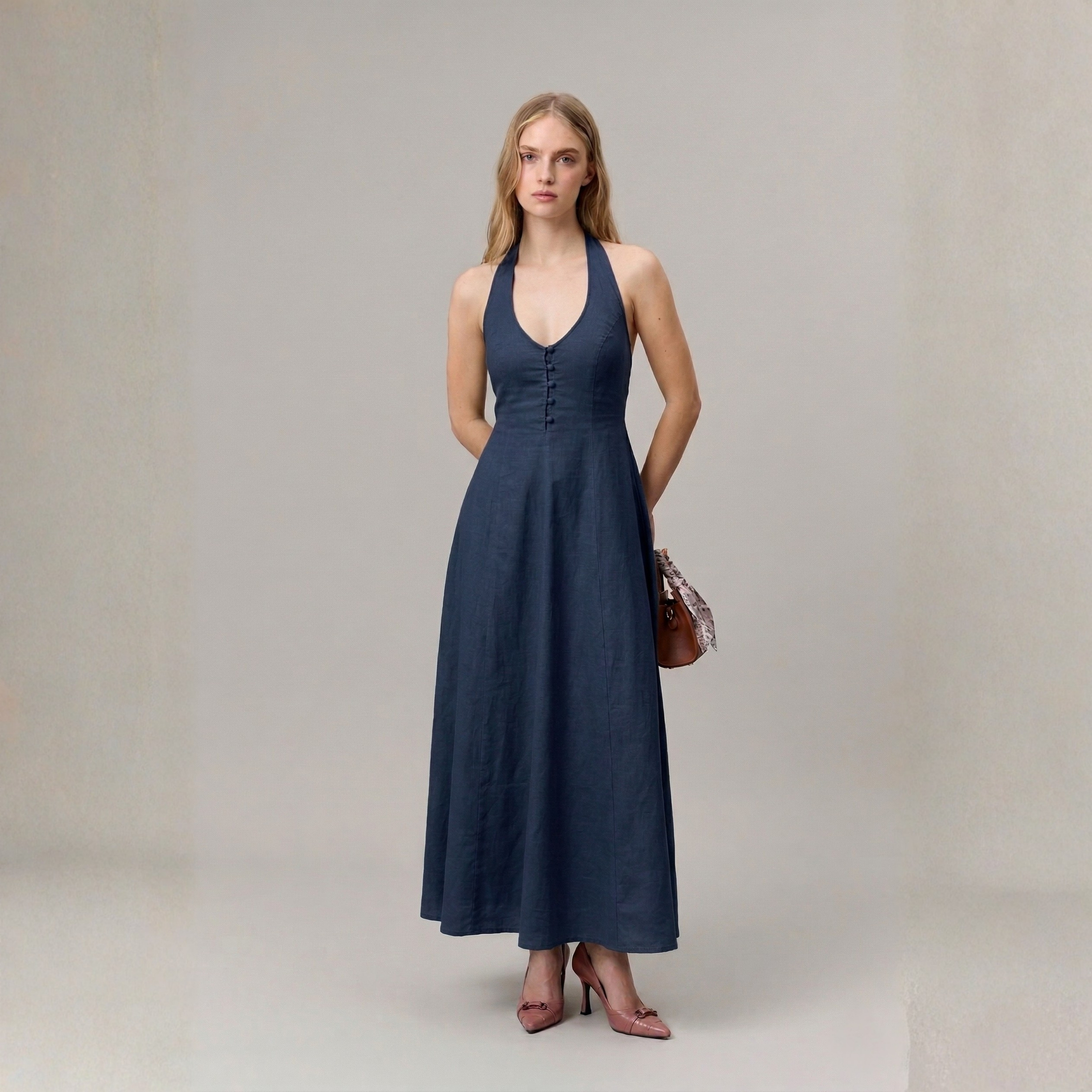 Twilight Open-Back Dress
